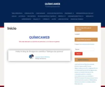 Quimicaweb.net(Químicaweb) Screenshot