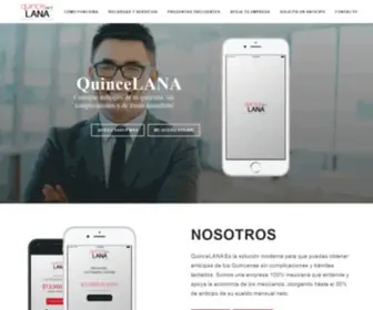 Quincelana.com(QuinceLANA) Screenshot