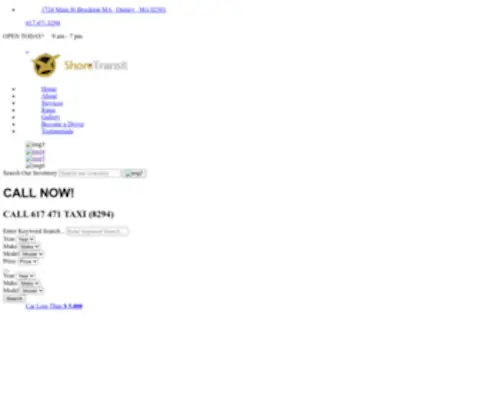 Quincycab.com(Quincy Cab) Screenshot