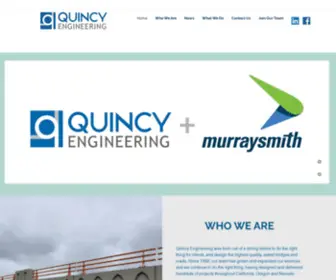 Quincyeng.com(Quincy Engineering) Screenshot