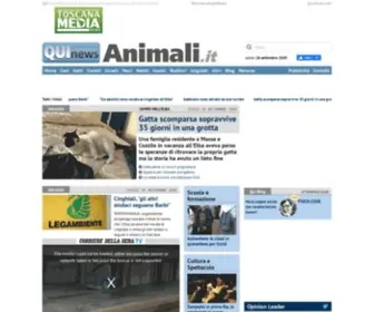 Quinewsanimali.it(Qui News Qui News animali) Screenshot