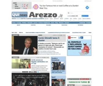 Quinewsarezzo.it(Le Ultime Notizie da QUI news) Screenshot