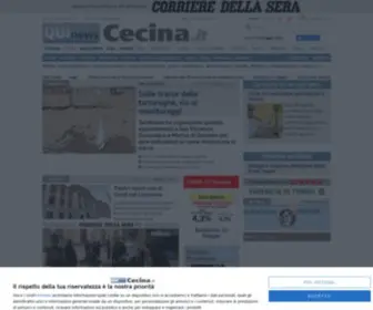 Quinewscecina.it(Cecina e Rosignano) Screenshot