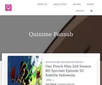 Quinimefansub.com(Quinime Fansub) Screenshot