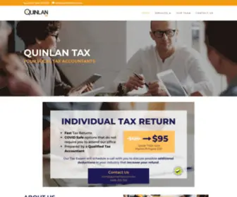 Quinlantax.com.au(Business Taxation Services) Screenshot