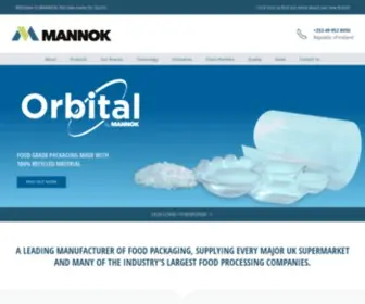 Quinn-Packaging.com(Mannok Pack) Screenshot