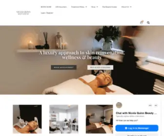 Quinnbeautyspa.co.nz(Nicola Quinn Beauty &amp; Day Spa) Screenshot