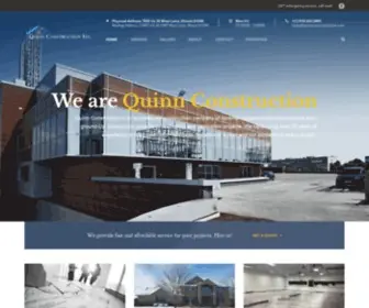 Quinnconstructioninc.com(Quinn Construction Inc Freeport Lena Leading Contractor) Screenshot