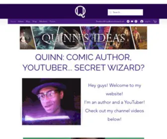 Quinnhoward.net(Tadhya Graphic Novel) Screenshot