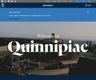 Quinnipiac.edu(Quinnipiac University) Screenshot
