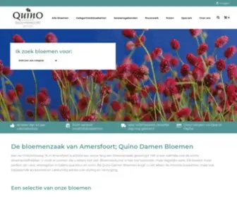 Quinodamen-Bloemen.nl(Bloembinders uit Amersfoort) Screenshot