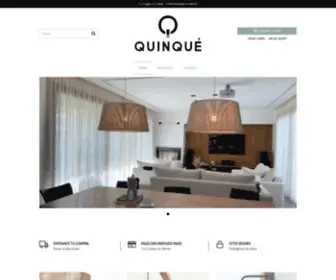 Quinque.com.ar(Tienda) Screenshot