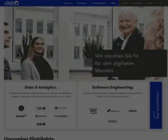 Quinscape.de(IT Dienstleister für Data & Analytics und Software) Screenshot