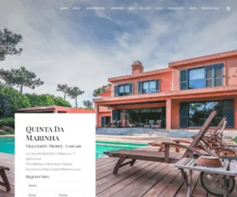 Quintadamarinha.net(Villa Saint) Screenshot