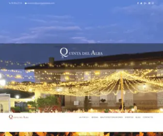 Quintadelalba.com(Finca Quinta del Alba) Screenshot