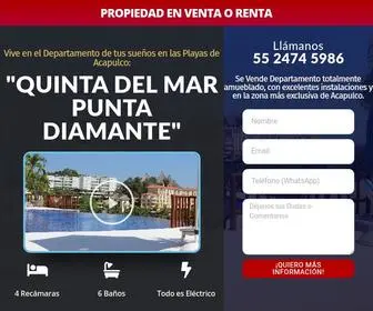 Quintadelmarpuntadiamante.com(Quinta del Mar Punta Diamante) Screenshot