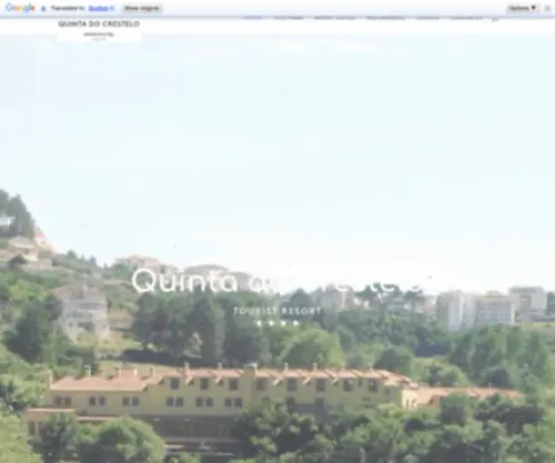 Quintadocrestelo.pt(Quinta do Crestelo) Screenshot