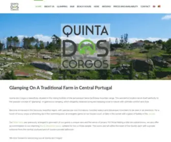 Quintadoscorgos.com(Quinta dos Corgos Home) Screenshot