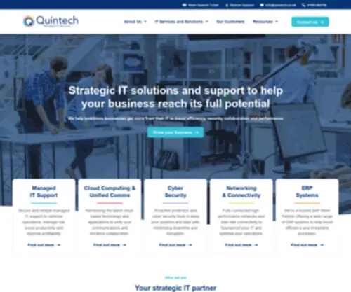 Quintech.co.uk(Bot Verification) Screenshot