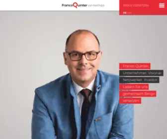 Quinter.ch(Franco Quinter) Screenshot