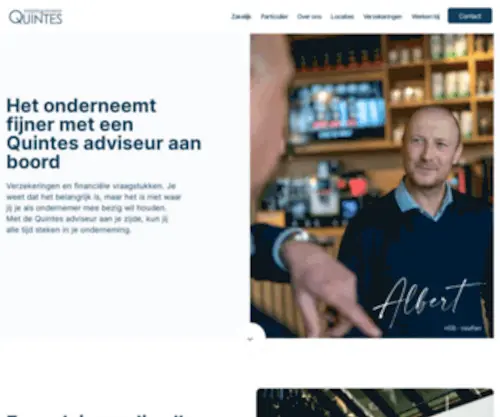 Quintes.nl(Homepage) Screenshot