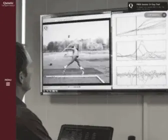 Quintic.com(Quintic Sports Biomechanics Video Analysis Software) Screenshot