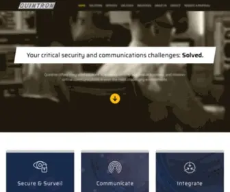 Quintron.com(Home) Screenshot