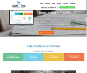 Quinttos.com(Sistema de Gestión y Comunicación para Nivel Inicial) Screenshot