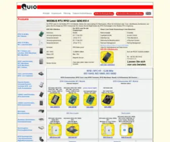 Quio.de(RFID/NFC Kartentechnologie) Screenshot