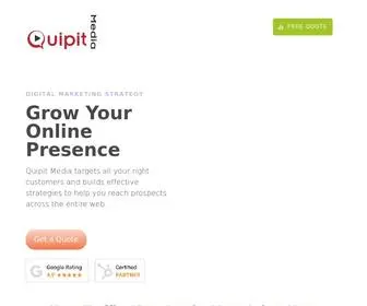 Quipitmedia.com(Quipit Media) Screenshot