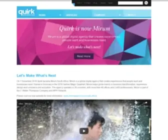 Quirk.biz Screenshot