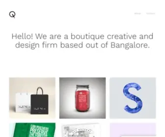 Quirk.co.in(Everything begins with copy) Screenshot
