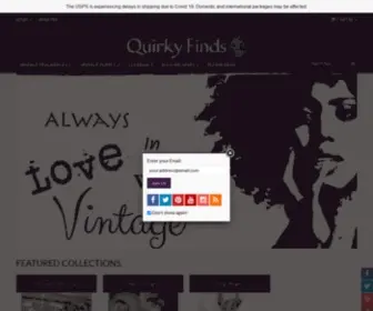 Quirkyfinds.com(Vintage Perfumes) Screenshot