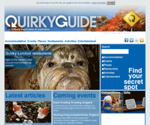 Quirkyguide.com(Quirkyguide) Screenshot