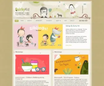 Quirkykid.com.au(The Quirky Kid) Screenshot