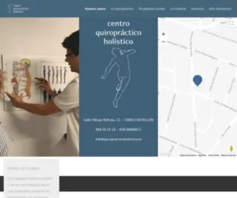 Quiropracticaholistica.es(Nuestro centro • Centro Holístico Castellón) Screenshot