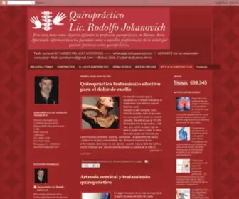 Quiropracticojokanovich.com(Quiropráctico Lic) Screenshot