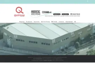 Quirosa.com(QUIROSA, S.A. (Material médico)) Screenshot