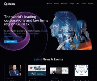 Quislex.com(Alternative Legal Services Provider) Screenshot