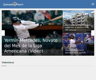 Quisqueyapeach.com(Quisqueya Peach) Screenshot