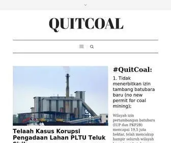 Quitcoal.info(Ina) Screenshot