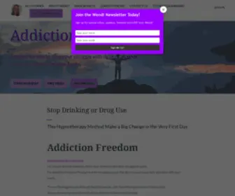 Quitdrinkingnow.com(Addiction Freedom Hypnosis Download Wendi Friesen) Screenshot