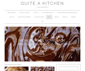 Quiteakitchen.com(Quite A Kitchen Recipes) Screenshot