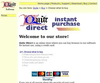 Quitedirect.com(Quite Direct) Screenshot