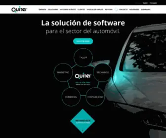 Quiter.com(Servicios) Screenshot