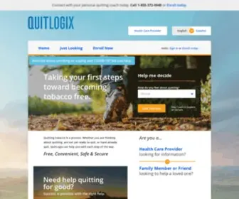Quitlogix.org(Quitlogix) Screenshot