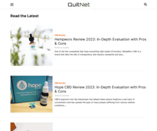 Quitnet.com(Quitnet) Screenshot