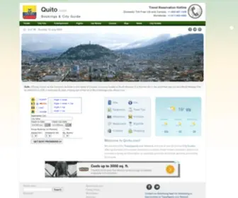 Quito.com(Local Travel Information and City Guide) Screenshot