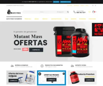 Quitofitness.com(Quito Fitness y Suplementos) Screenshot