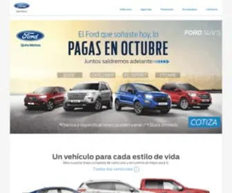 Quitomotors.com.ec(Ford Quito Motors) Screenshot